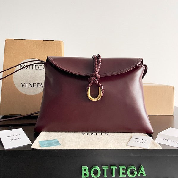 B*V Liberta Crossbody Bag Buckle Cowhide