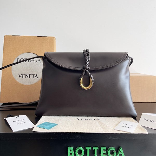 B*V Liberta Crossbody Bag Buckle Cowhide