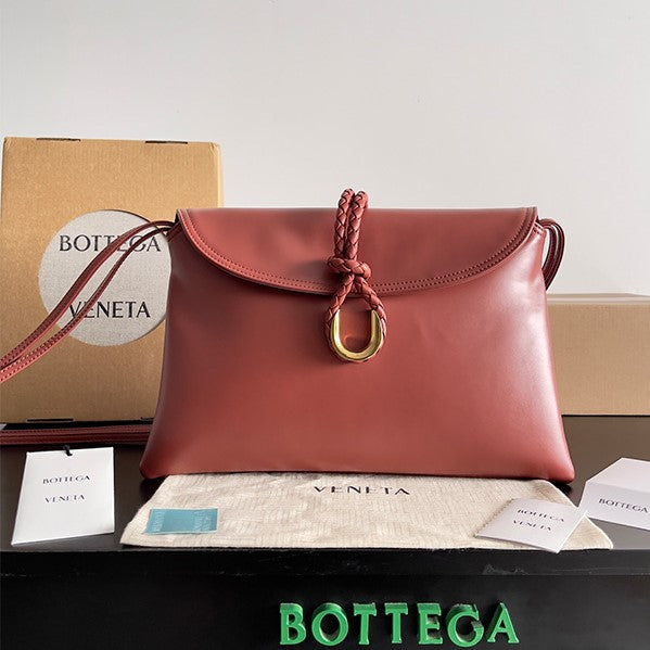 B*V Liberta Crossbody Bag Buckle Cowhide