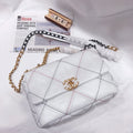 19 FLAP BAG QUILTED