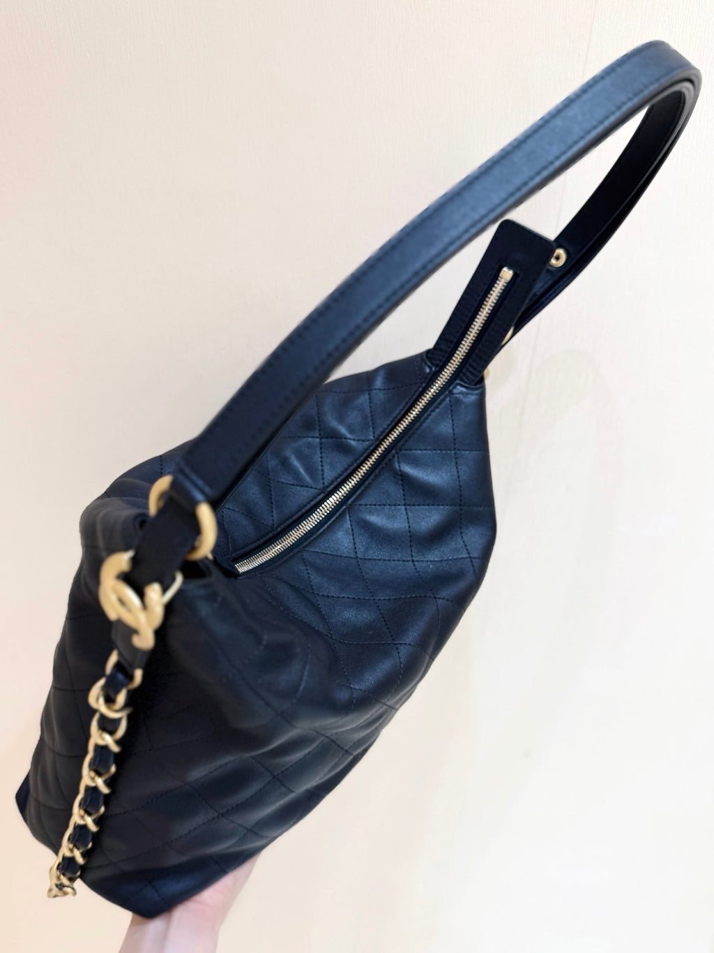 C*C 25S Hobo Dual Use Bag Cowhide