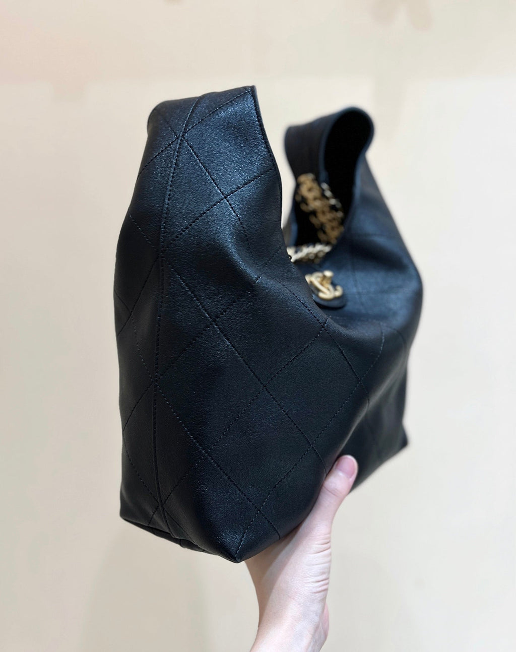 C*C 25P Hippie Hobo Bag Lambskin