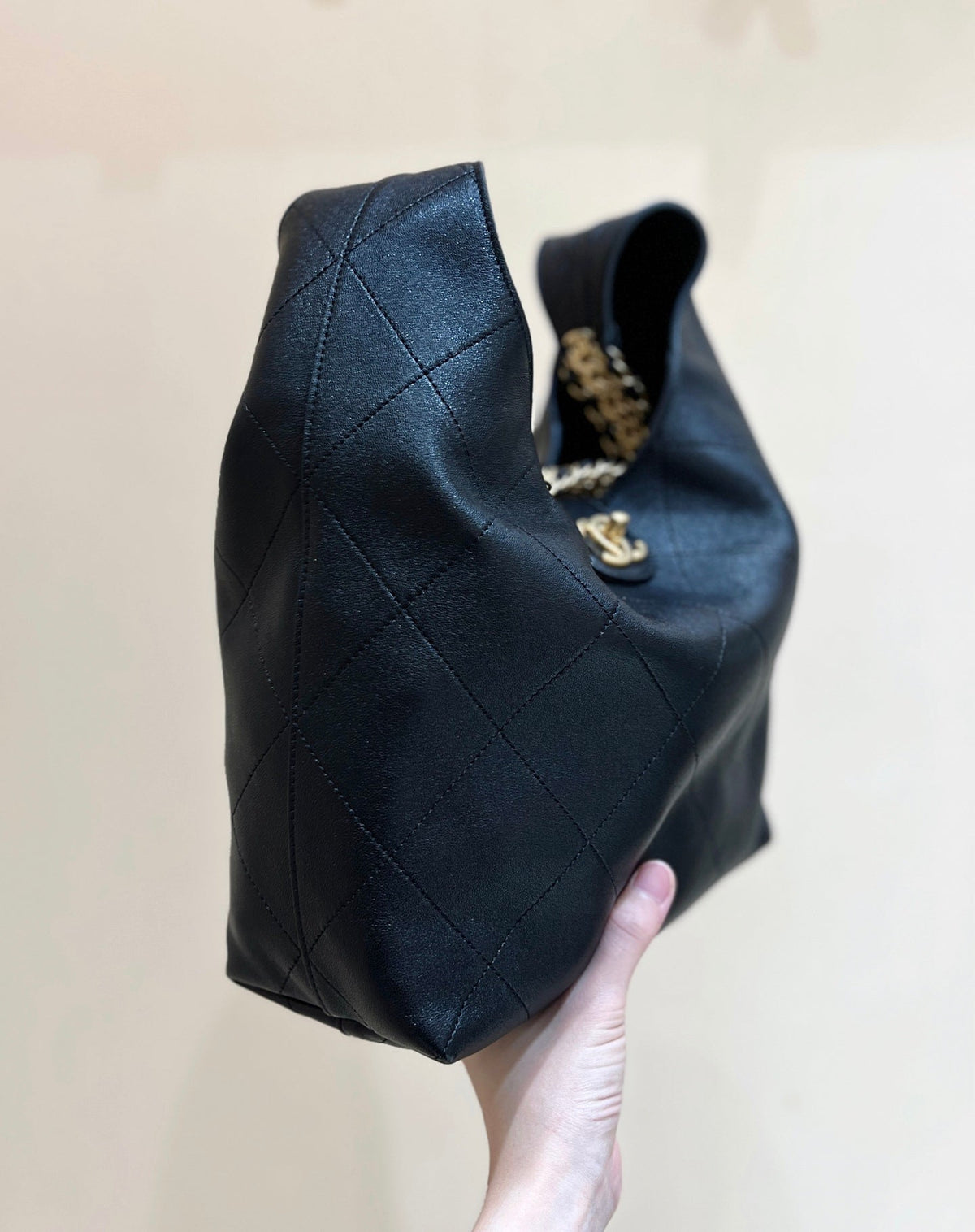 C*C 25P Hippie Hobo Bag Lambskin