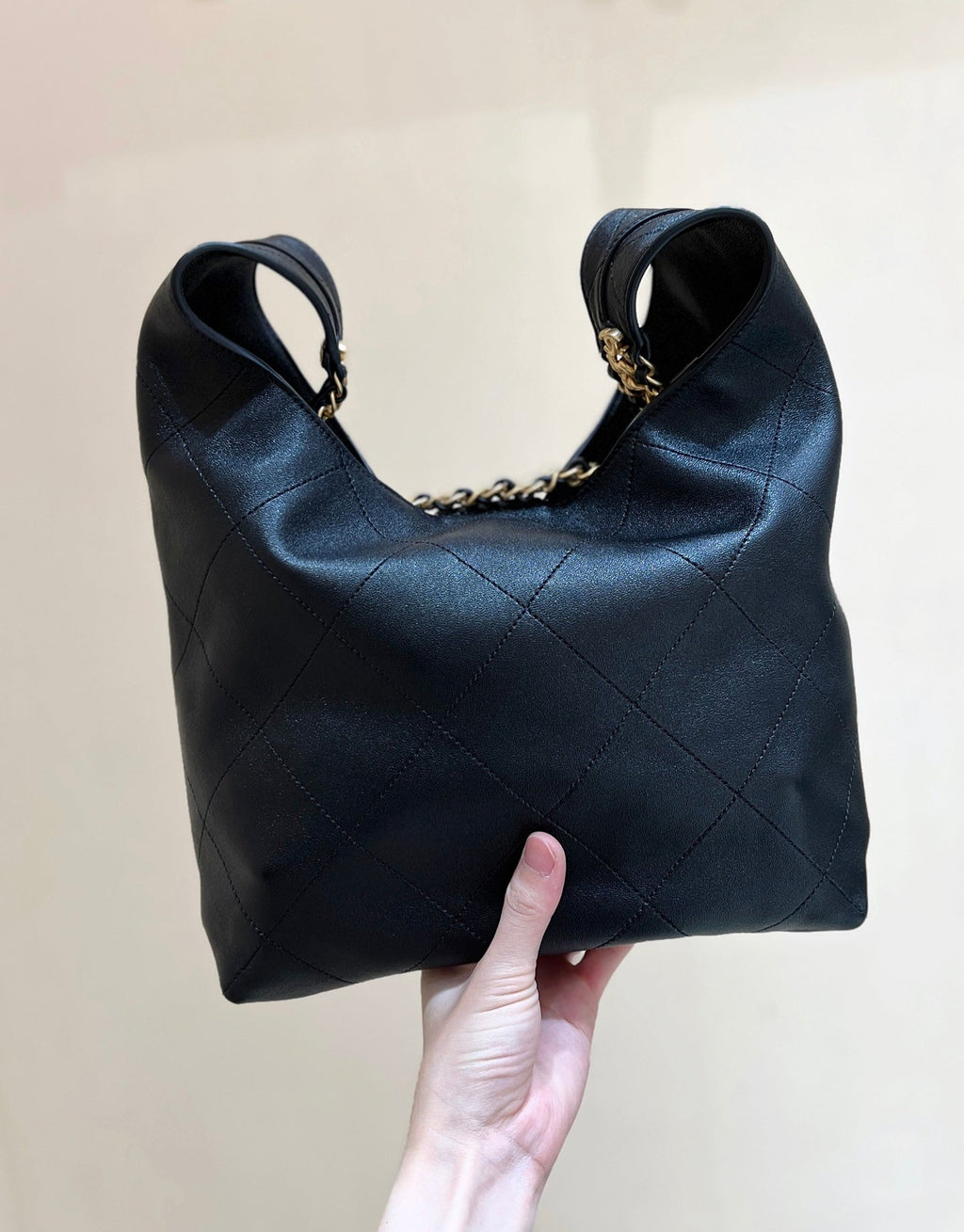 C*C 25P Hippie Hobo Bag Lambskin