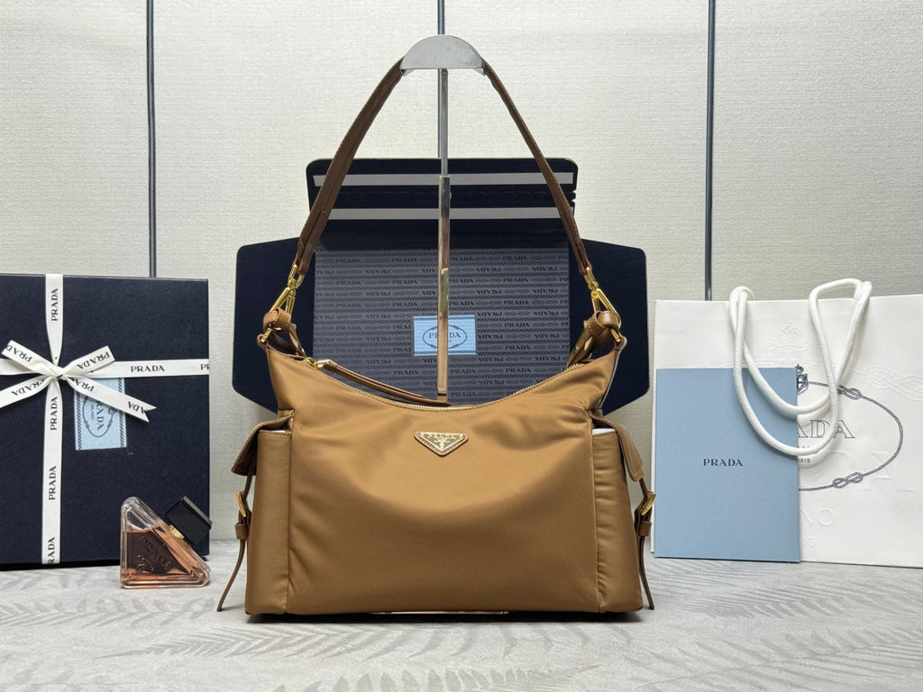 Pr*a Explorer Bag Nylon Calfskin