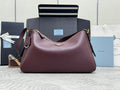 Pr*a Aimee Underarm Hobo Bag Cowhide