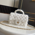 CF Flap Bag Shearling