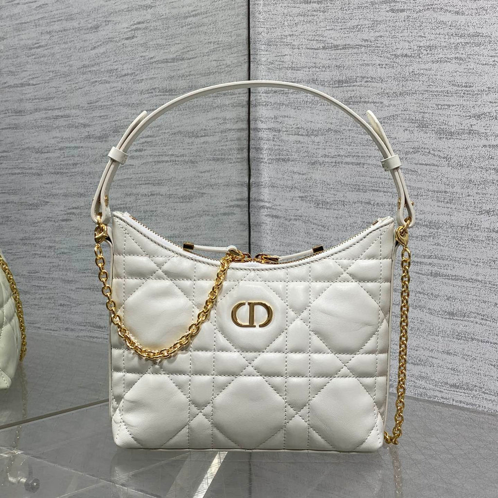 C*D Shoulder Bag lambskin GHW