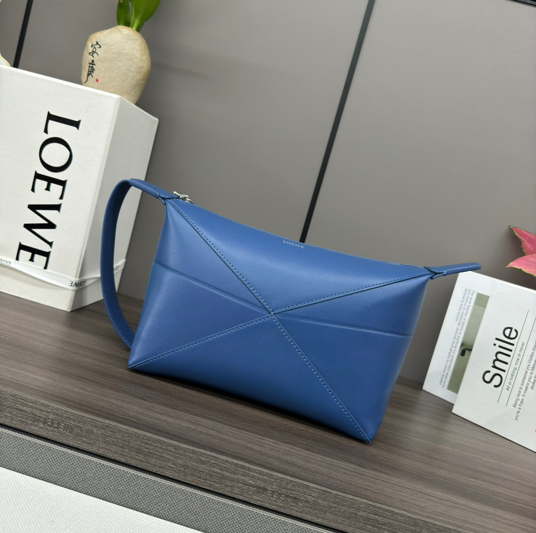 L*ewe Puzzle Fold Handbag Glossy Calfskin
