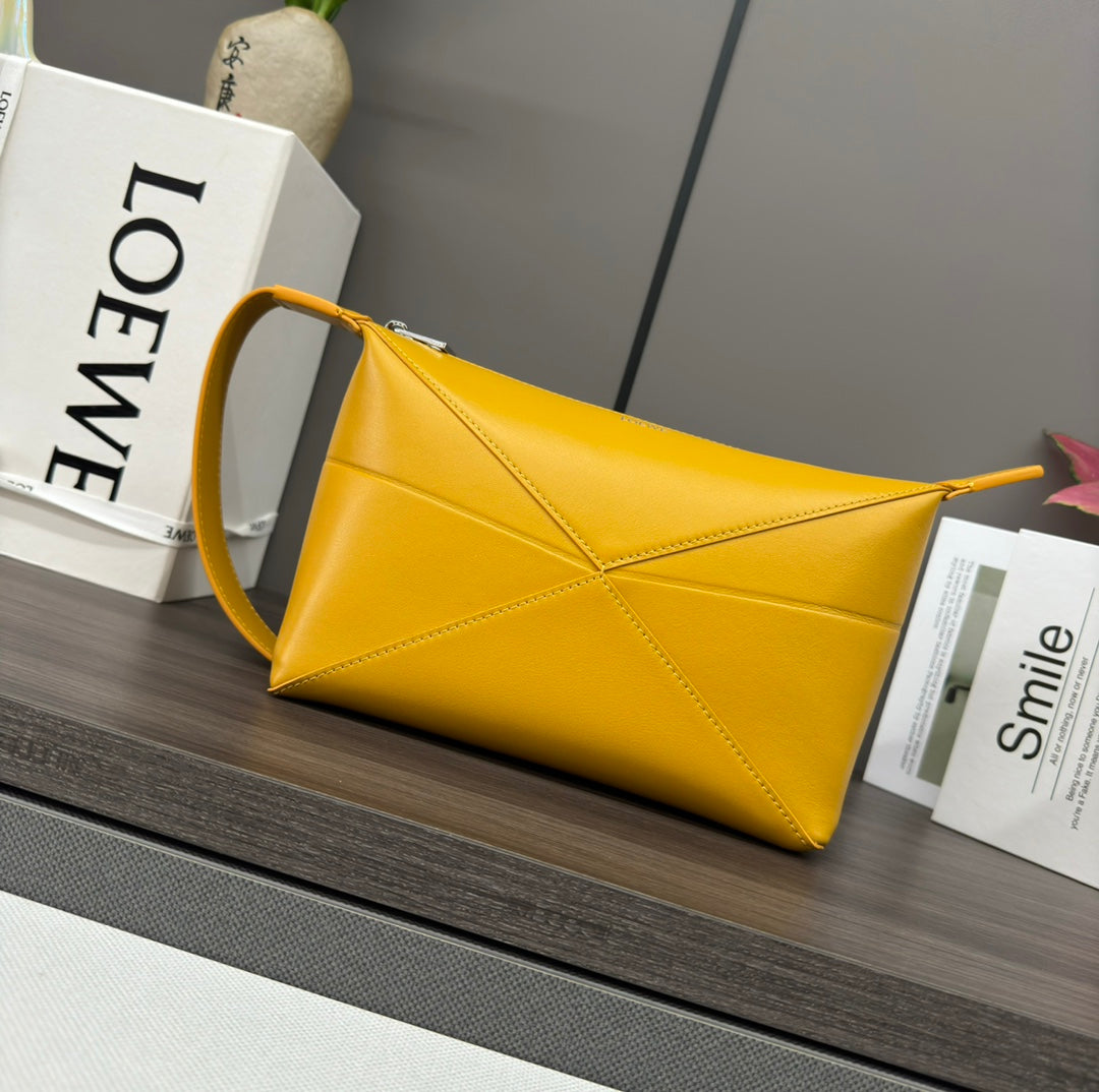 L*ewe Puzzle Fold Handbag Glossy Calfskin