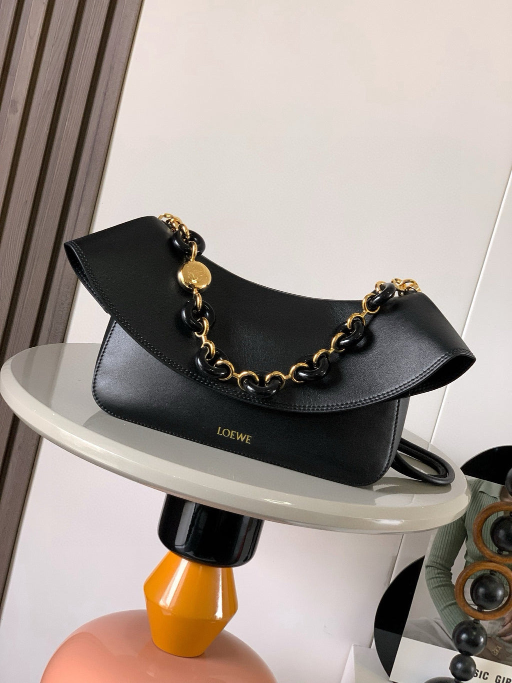 L*ewe Ola Handbag Calfskin