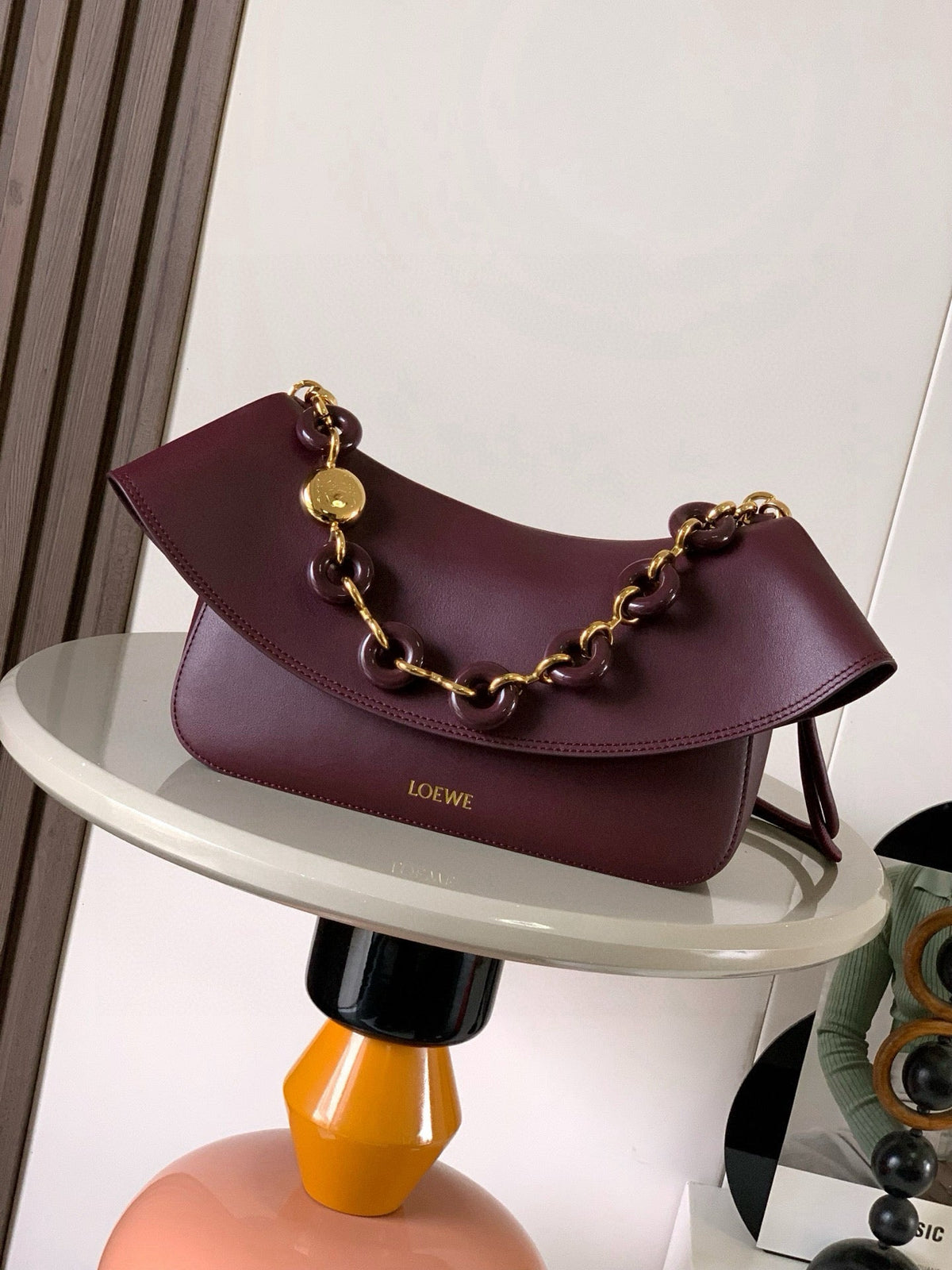 L*ewe Ola Handbag Calfskin