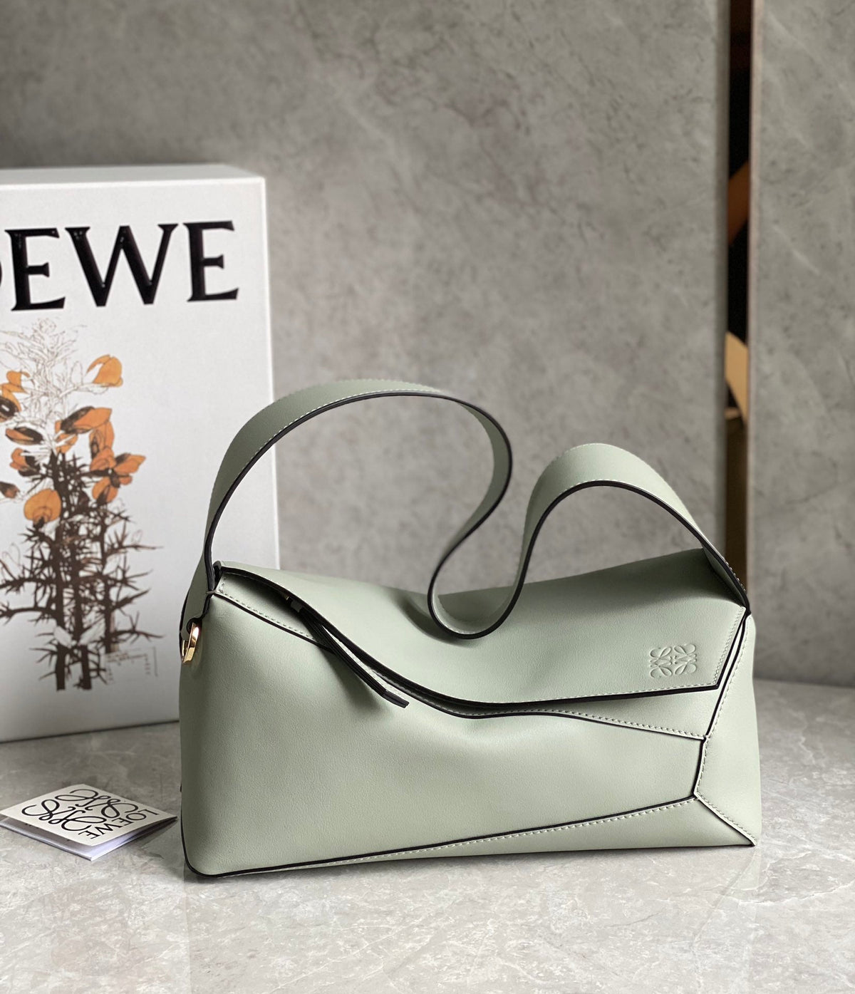 L*E Puzzle Hobo Classic Calfskin
