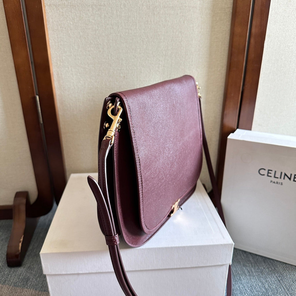 C*line Besace Soft Triome Handbag Lambskin