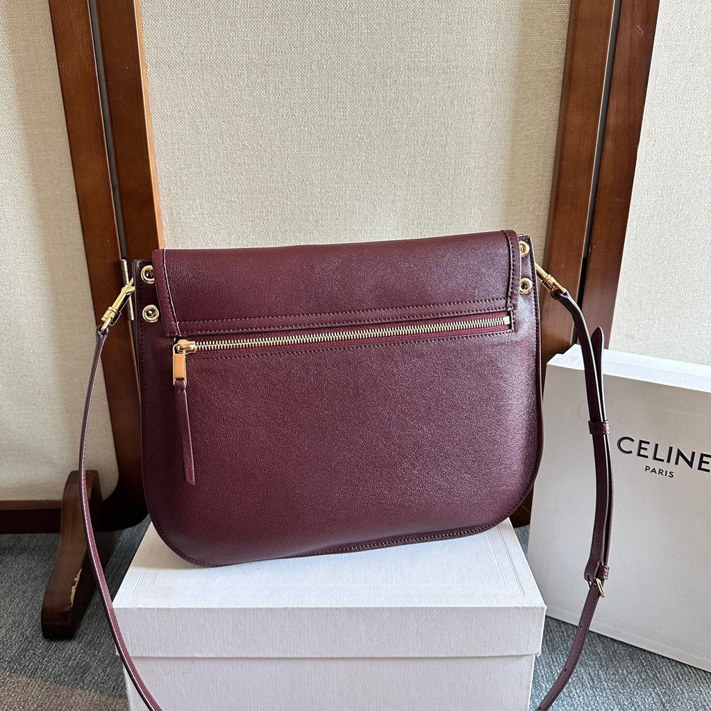 C*line Besace Soft Triome Handbag Lambskin