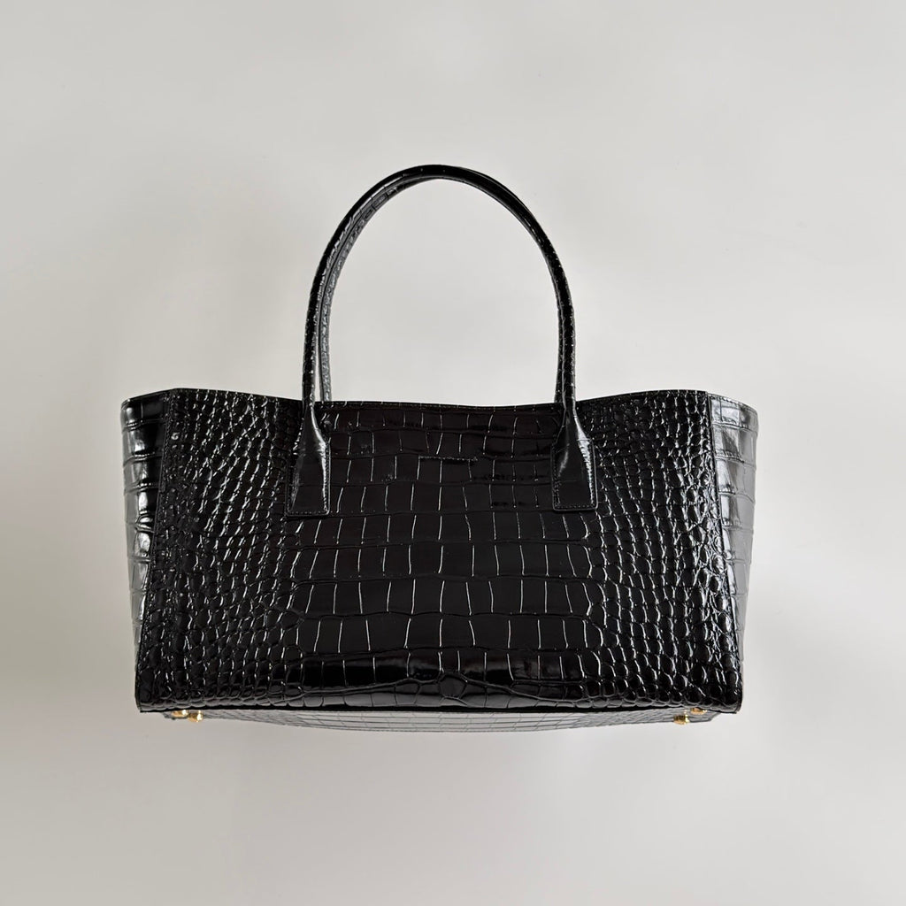 C*C 26S Cerf Classic Commuter Tote Bag Crocodile Embossed Calfskin (made to order)