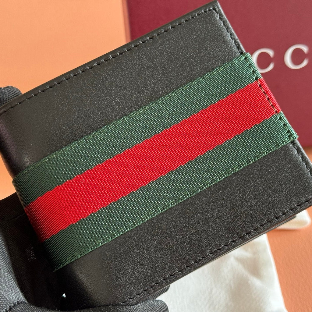 G*cci Bi fold wallet Canvas