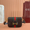 G*cci 26 Horsebit Crossbody Bag 21cm Brown in Cowhide