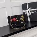 C*C 26M Coco Beach CF 25cm Marine Charms Black Raffia 6089