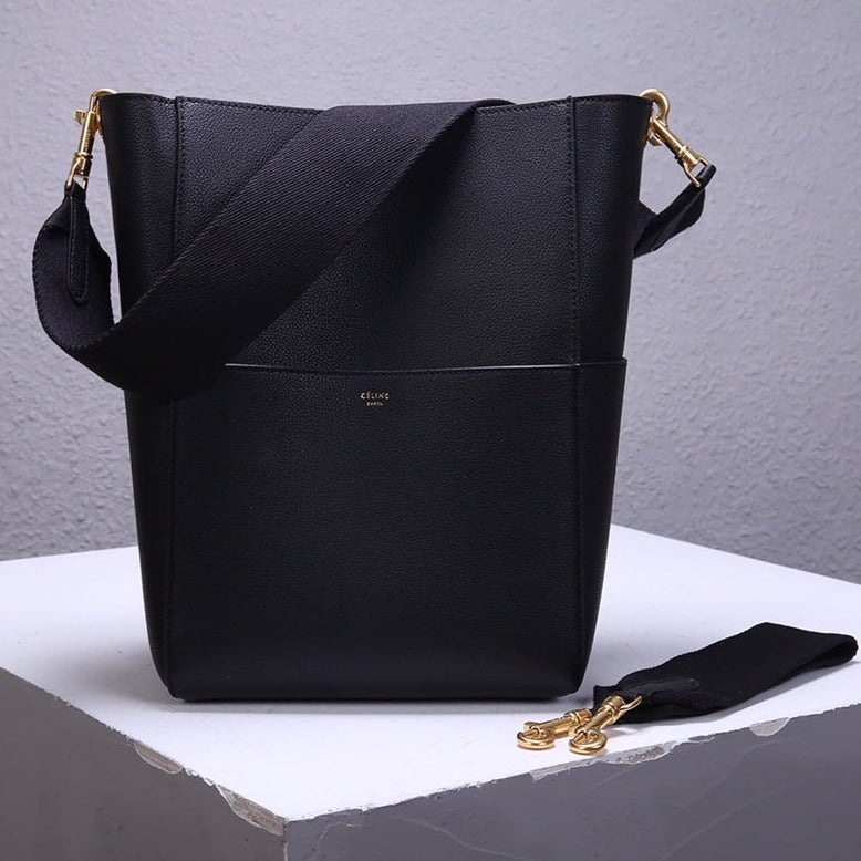 SANGLE SEAU BUCKET BAG CALFSKIN