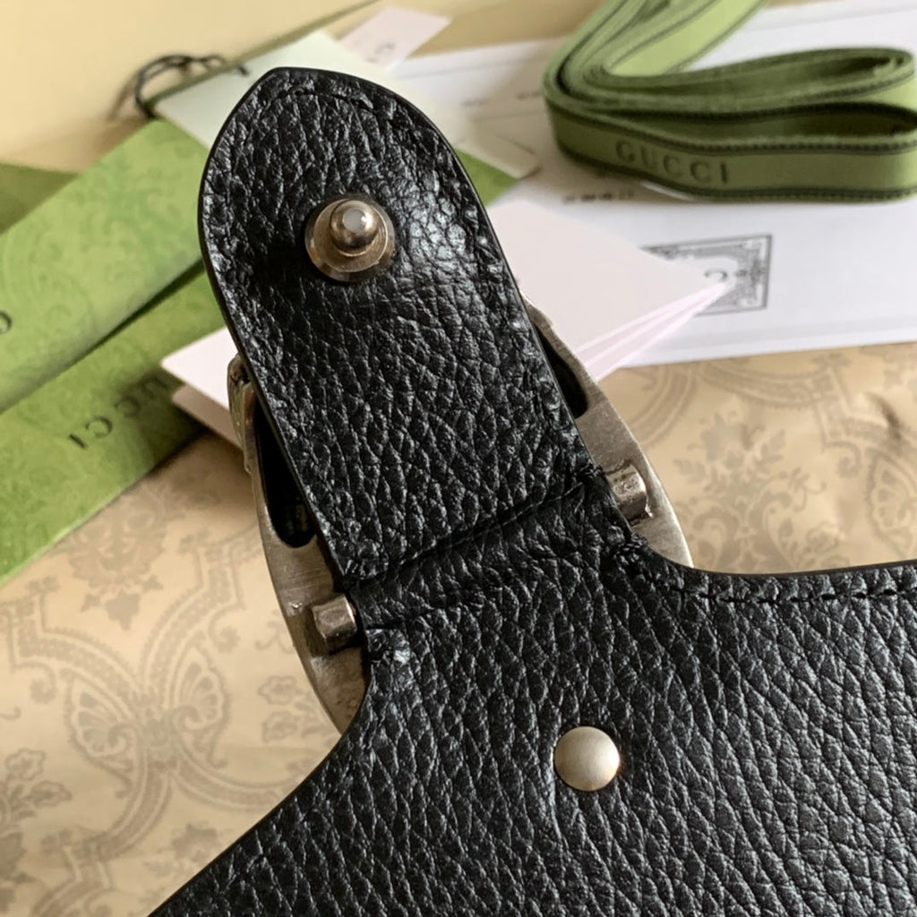 DYONYSUS SHOULDER BAG CALFSKIN SILVER HARDWARE