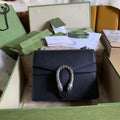 DYONYSUS SHOULDER BAG CALFSKIN SILVER HARDWARE