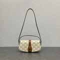 C*line 2026 Tabou Clutch on Strap Triomphe Canvas Calfskin