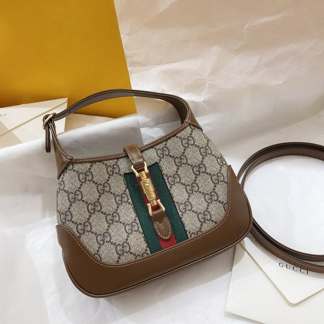 JACKIE 1961 SHOULDER BAG CANVAS CALFSKIN