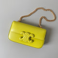 20 CHAIN EMBOSSED ARMPIT BAG CALFSKIN