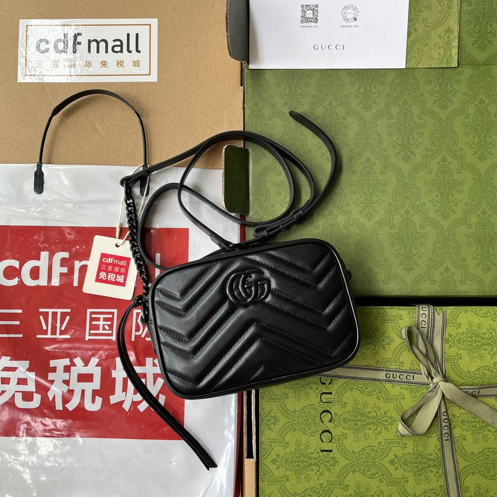 G*G MARMONT ZIP TOP ALL CALFSKIN