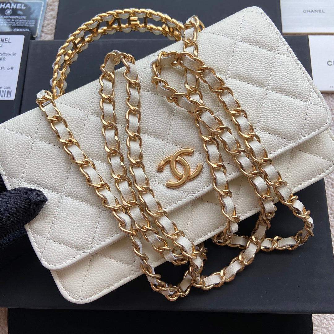 C*C Logo Flap Bag Caviar GHW