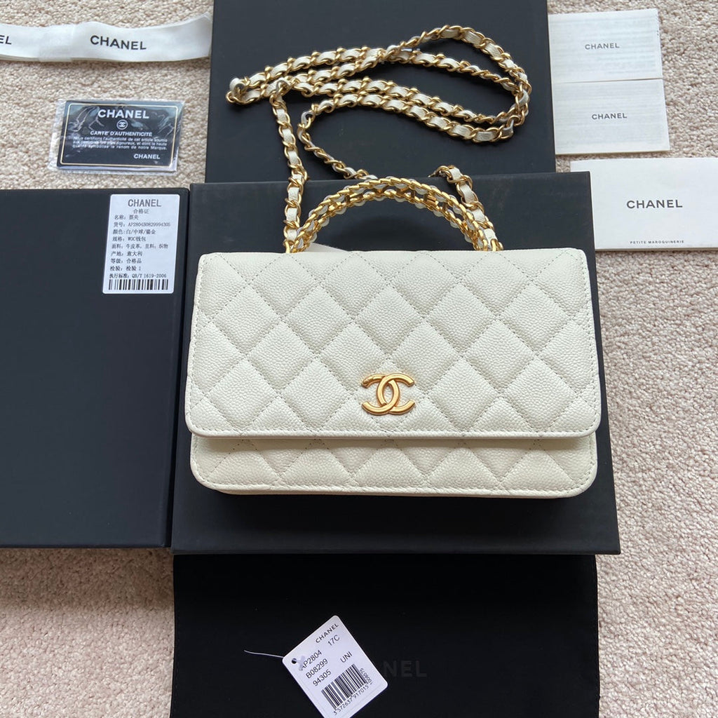 C*C Logo Flap Bag Caviar GHW