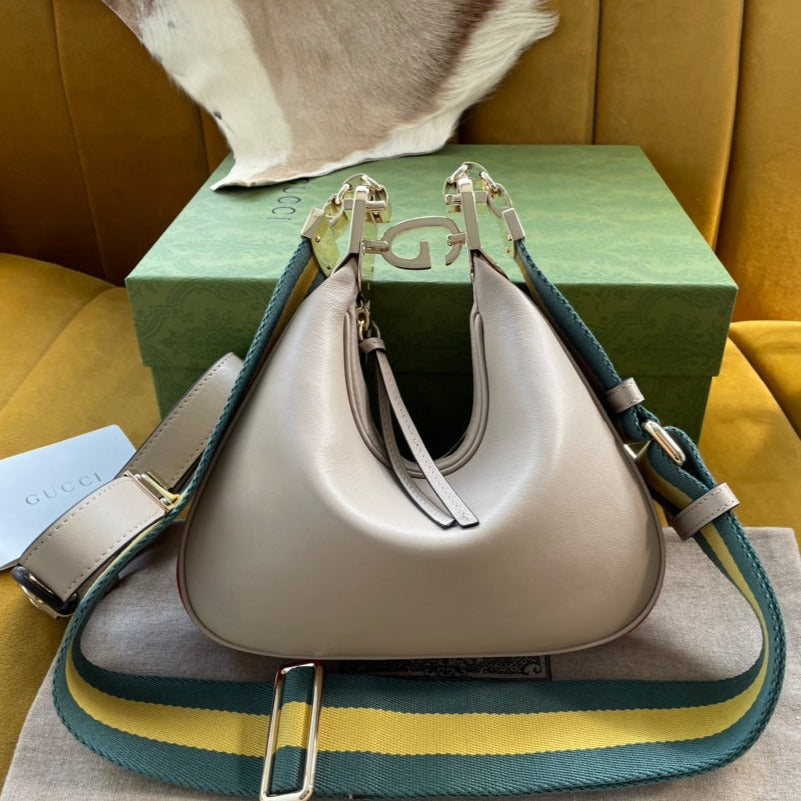 G*G ATTACHE SHOULDER BAG CALFSKIN