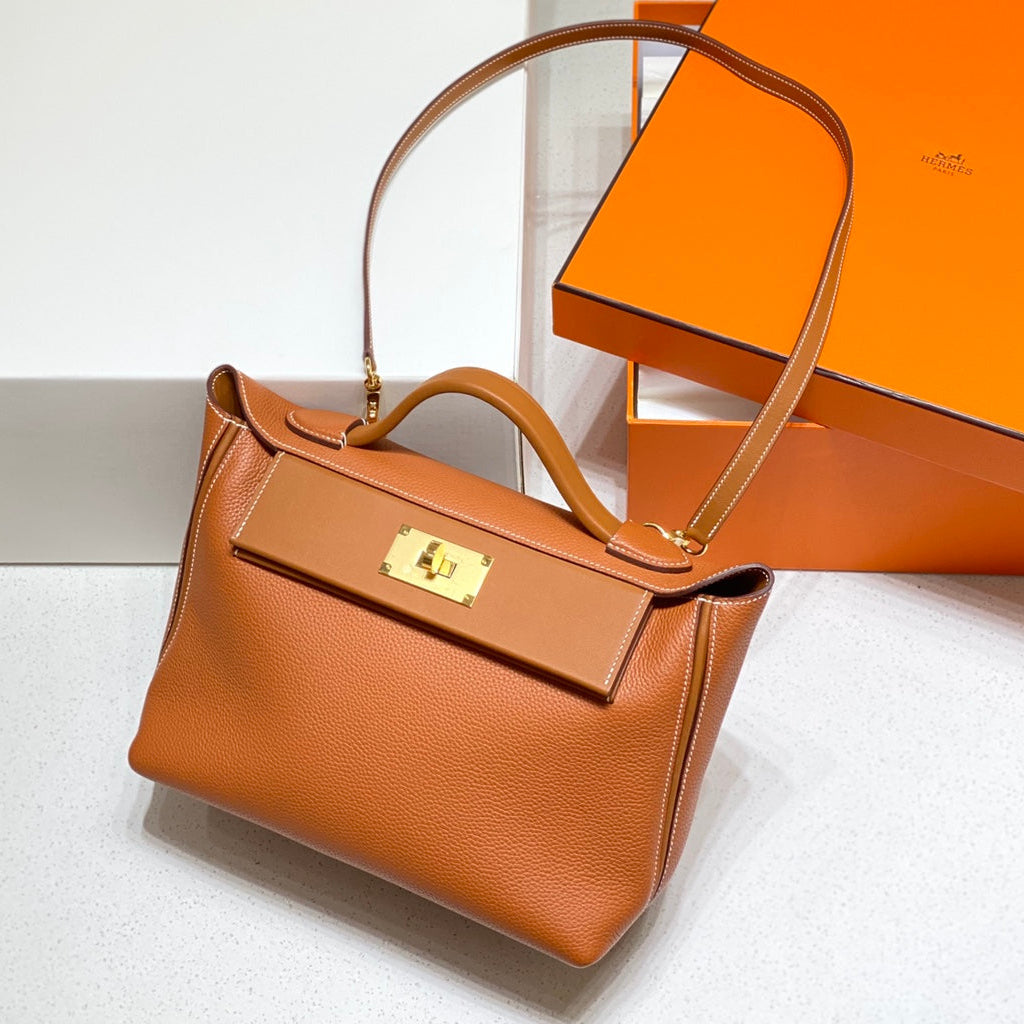 H*M 26s 24 24 Bag Togo Leather