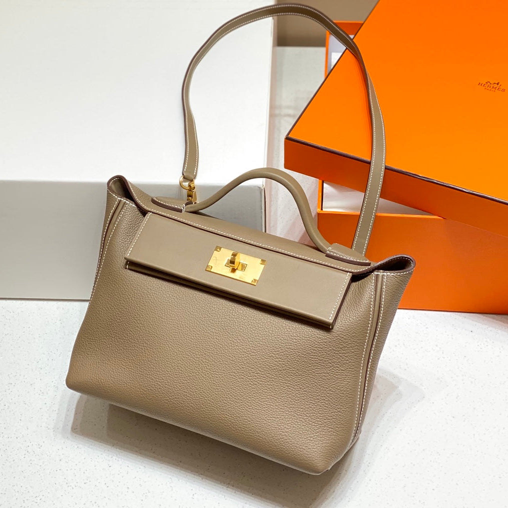 H*M 26s 24 24 Bag Togo Leather