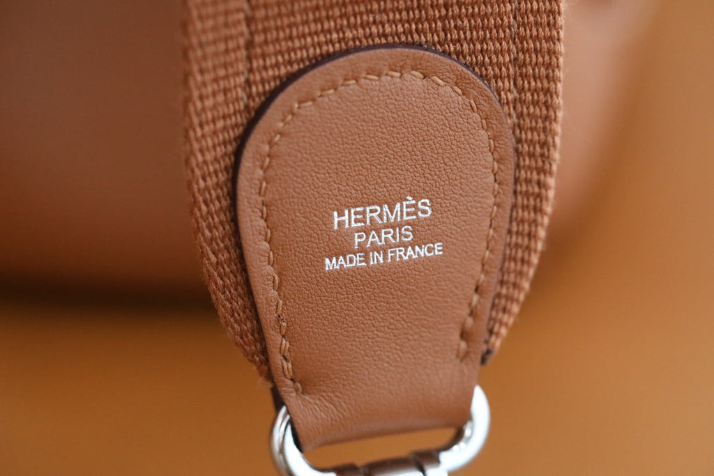 H*M Berline Bag 28cm Brown Calfskin 284550 (Production time: 25 days)