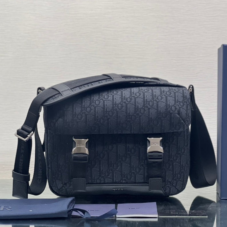 BAG STRAP OBLIQUE JACQUARD CALFSKIN