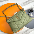 Y*S*L Loulou Puffer Bag Glossy Leather