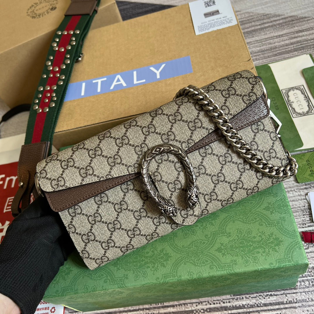 DIONYSUS 25 SMALL BAG IN G*G SUPREME CANVAS