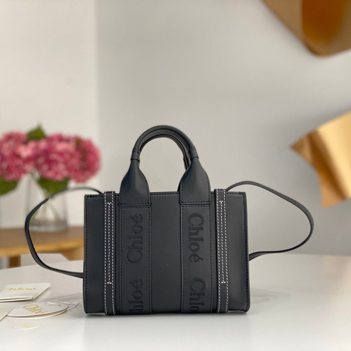 Chl*e Woody tote bag calfskin