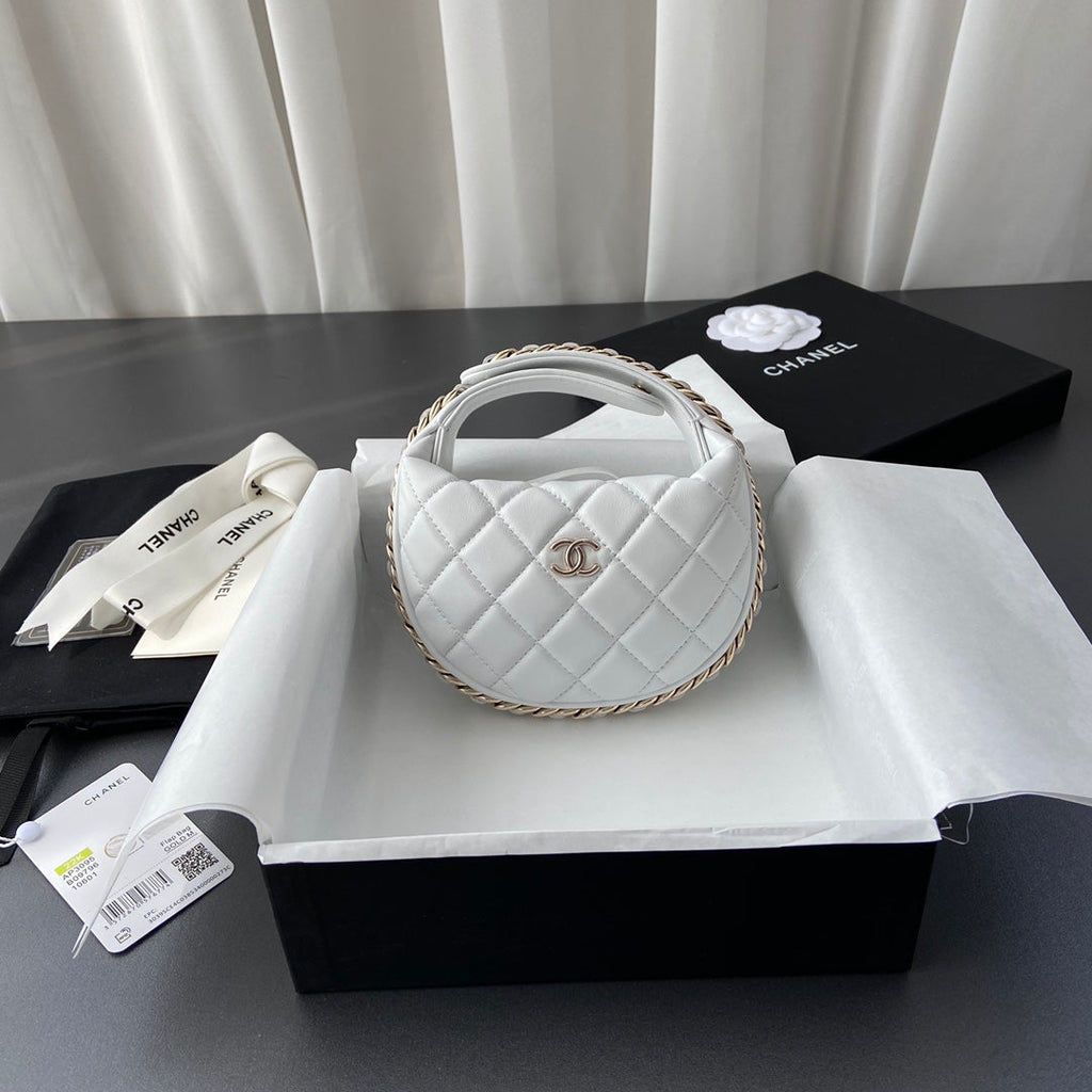 C*C Pouch Bag Lambskin GHW