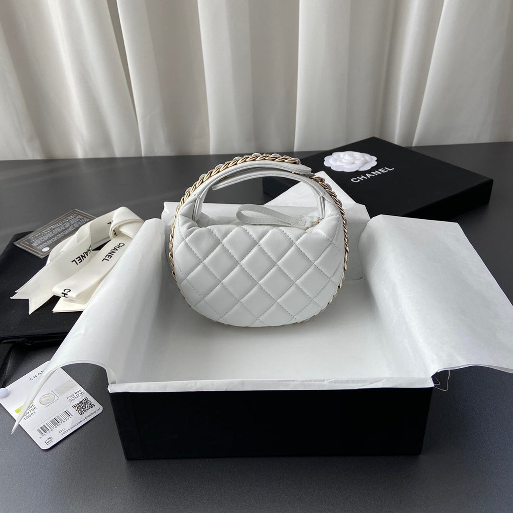 C*C Pouch Bag Lambskin GHW