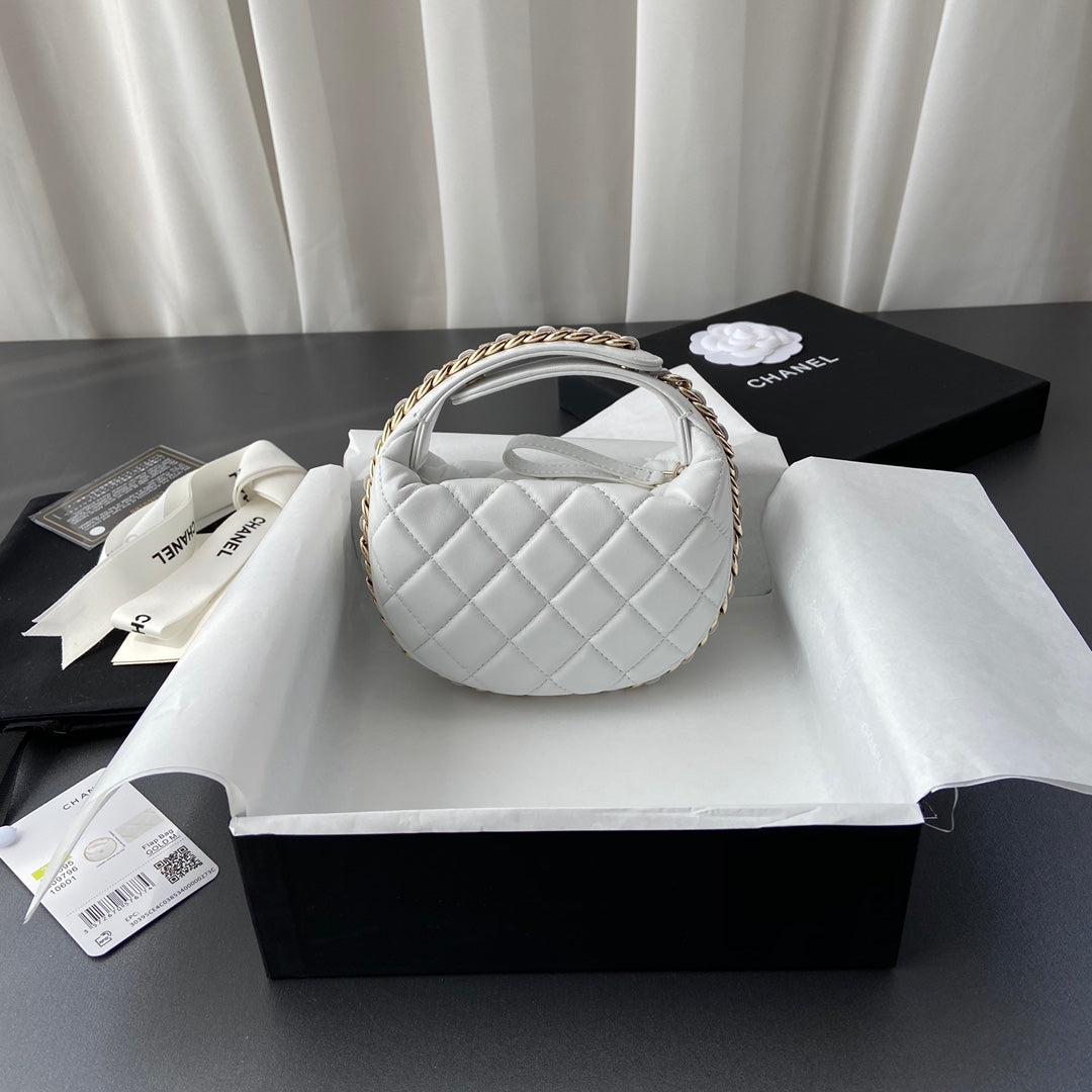 C*C Pouch Bag Lambskin GHW