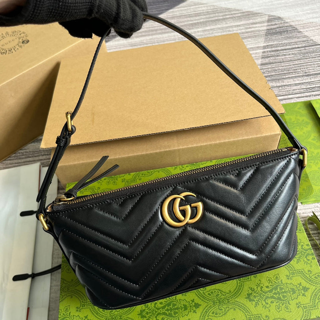 G*G MARMONT HANDBAG CALFSKIN LOGO