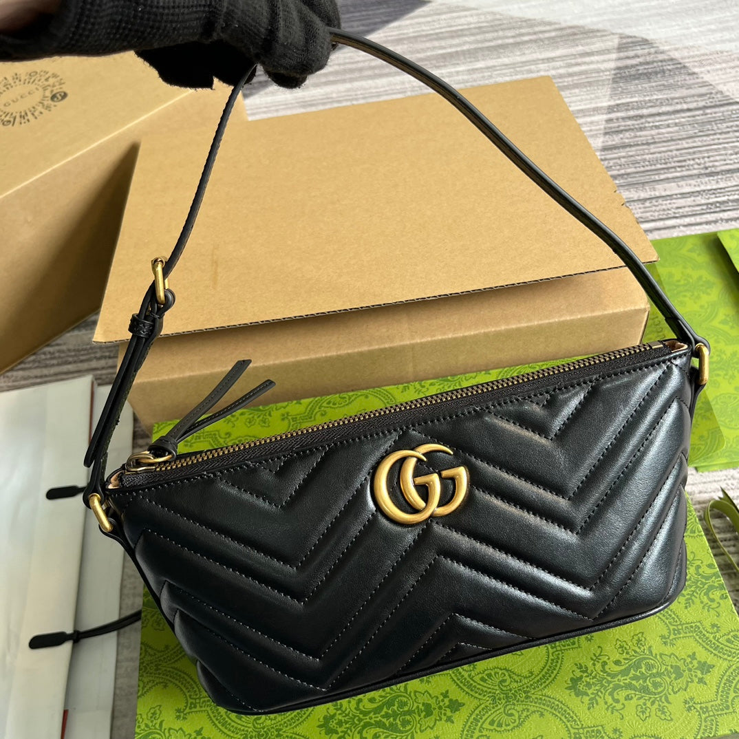 G*G MARMONT HANDBAG CALFSKIN LOGO