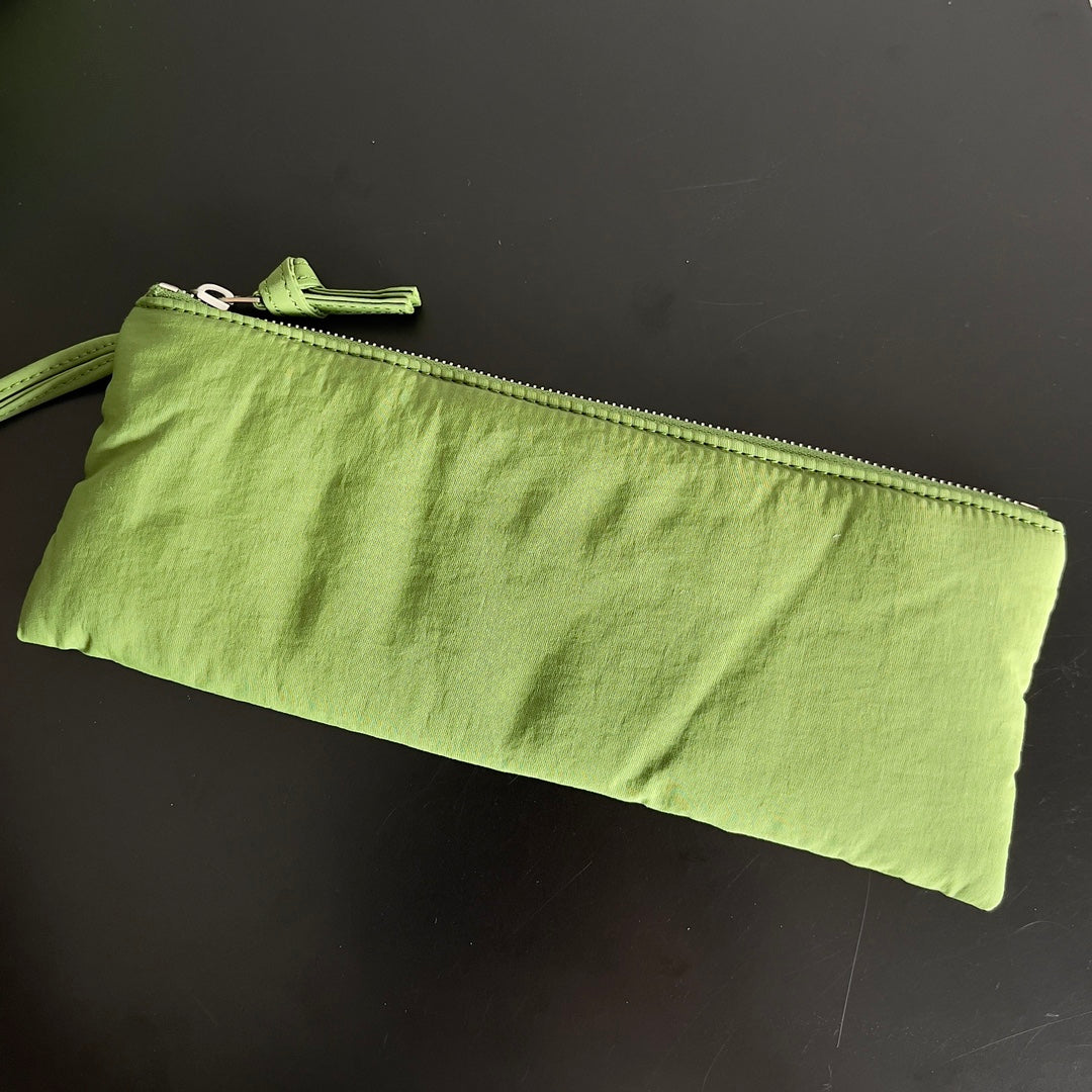 B*V CASSETTE 32 BAG IN GREEN FERN POLYAMIDE