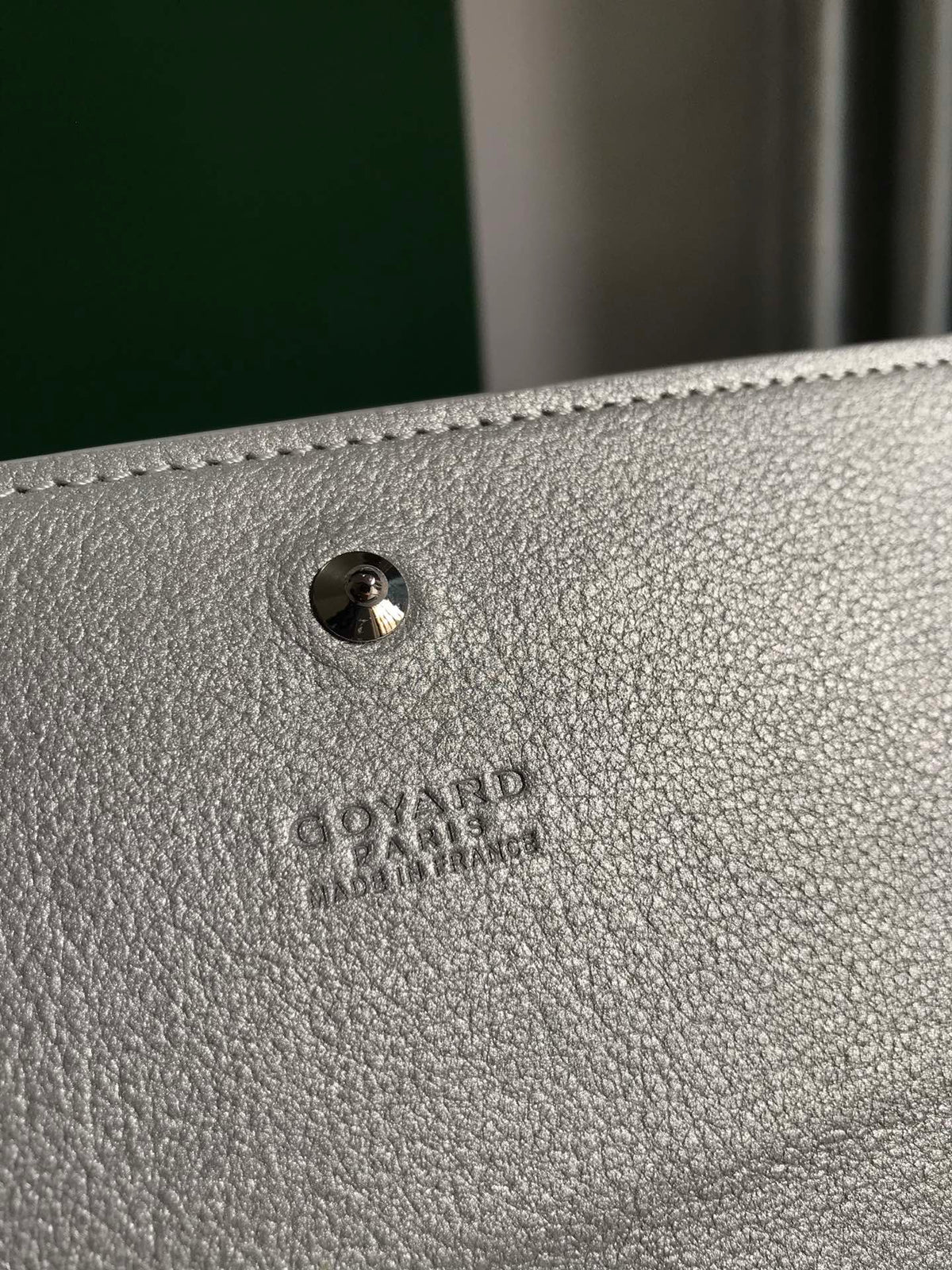 VARENNE CONTINENTAL WALLET 19 IN GRAY G*yardine CANVAS