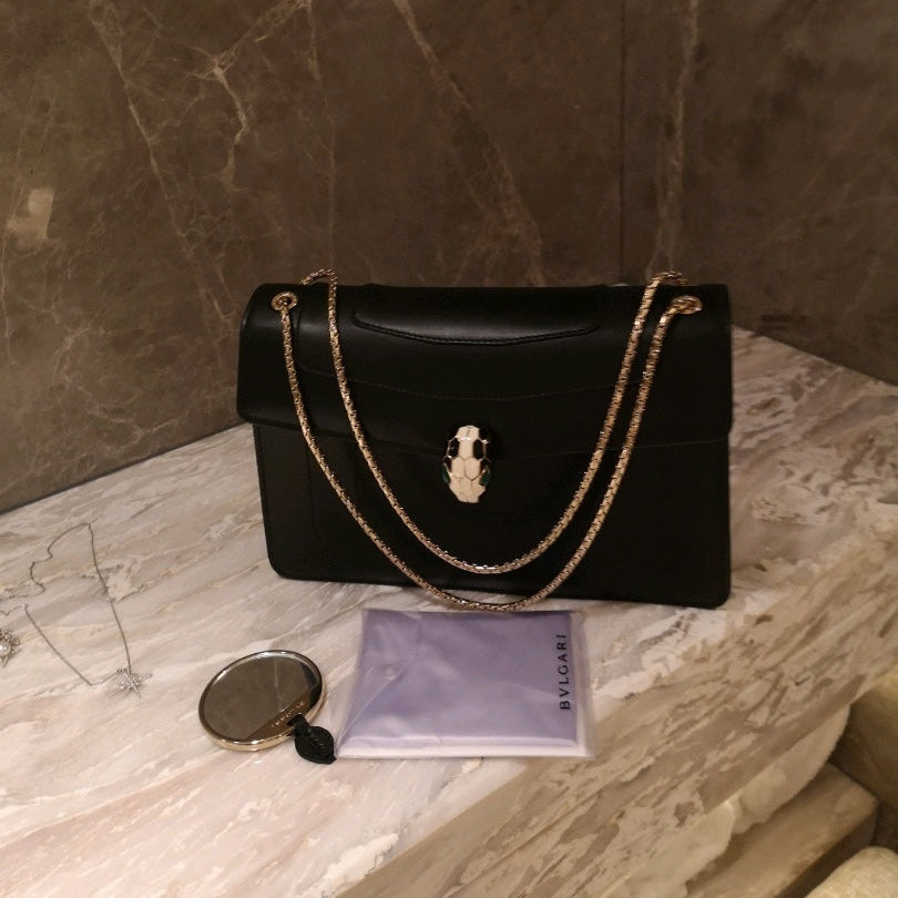 B*V*L Serpenti Forever Shoulder Bag Calfskin GHW