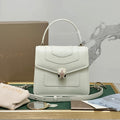 B*V*L Serpenti Forever Top Handle Bag Calfskin GHW