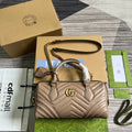 G*G MARMONT MATELASSE HANDBAG CALFSKIN